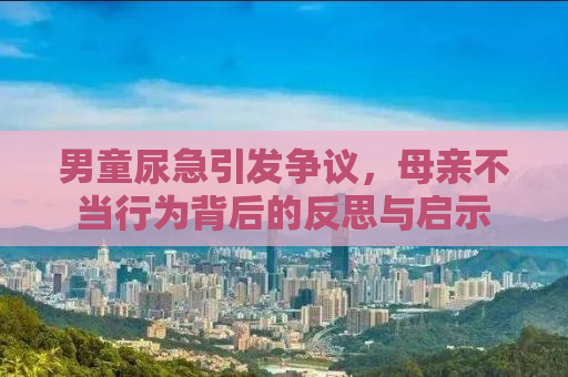 男童尿急引发争议，母亲不当行为背后的反思与启示